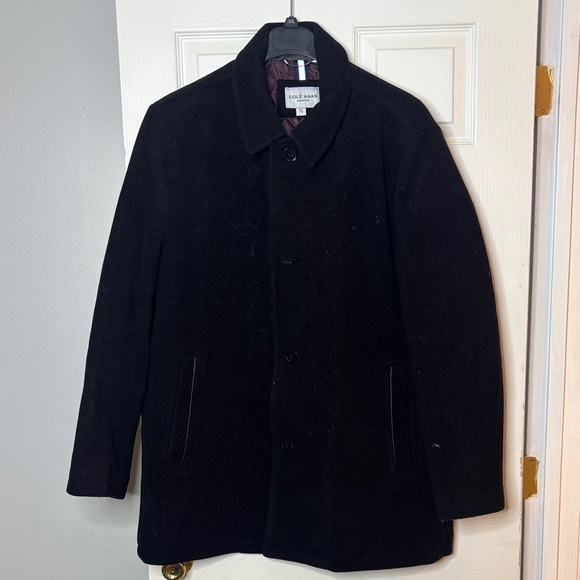 Cole Haan Other - Cole Haan Black Men's Wool Jacket